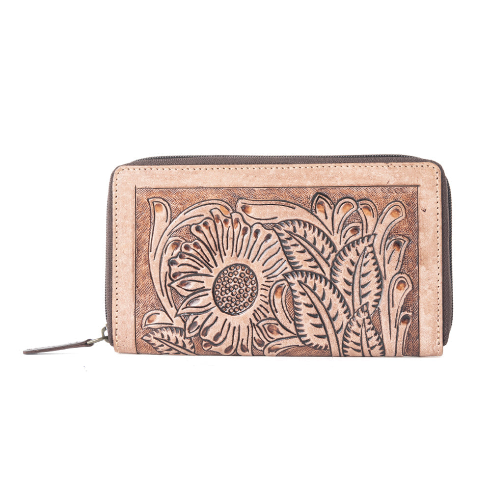 Brown Buds Wallet - MyraUSA