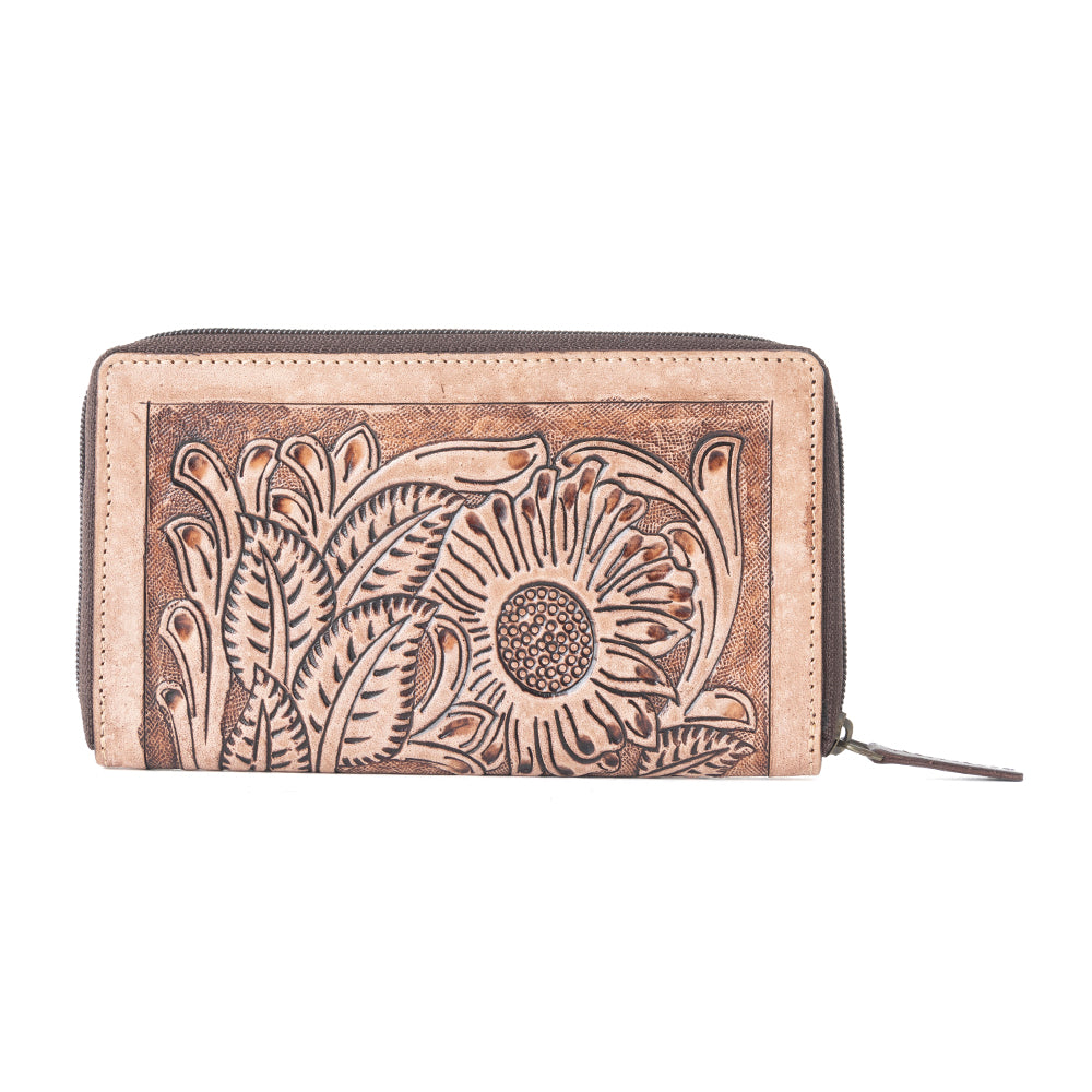 Brown Buds Wallet - MyraUSA