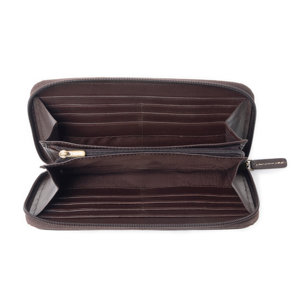 CRIMSON WEAVE WALLET - MyraUSA