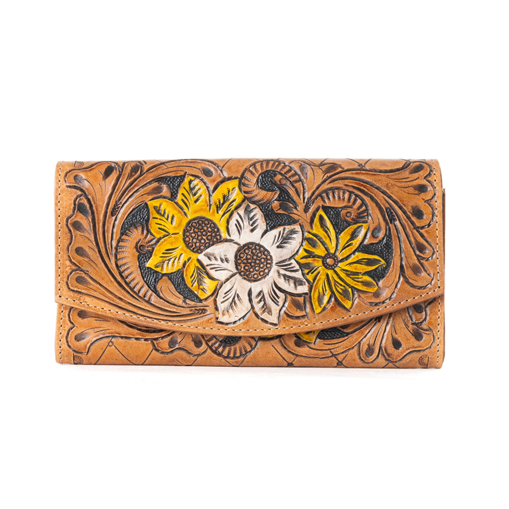 Brown Garden Wallet - MyraUSA