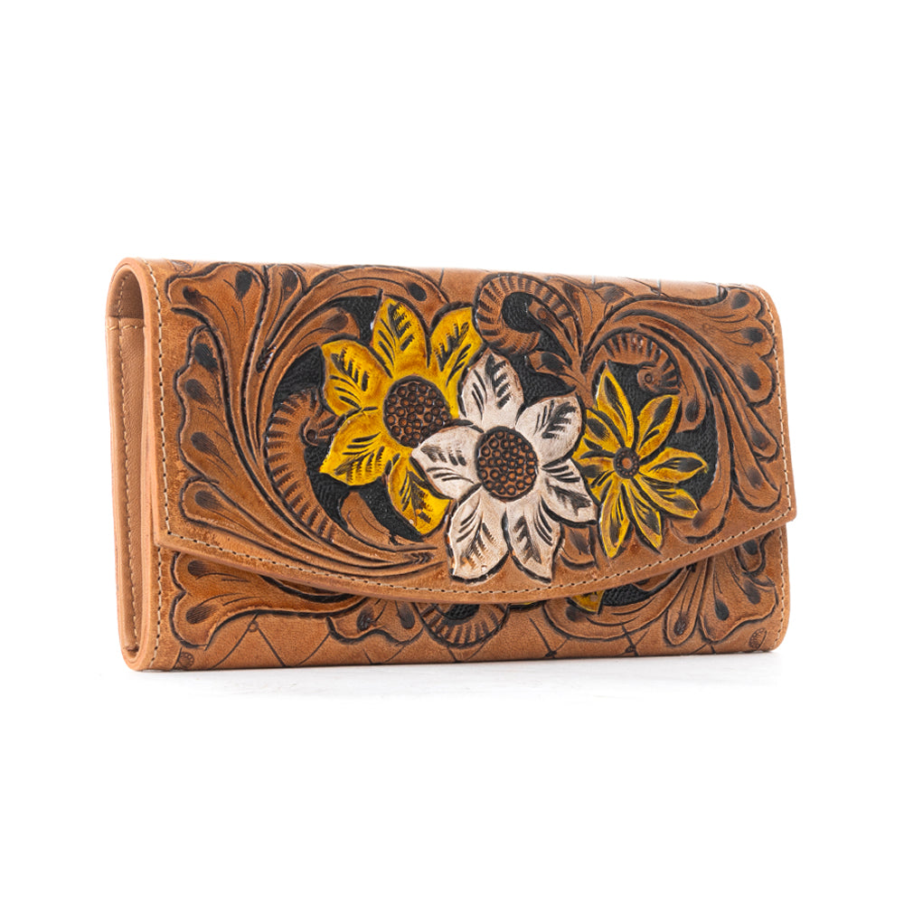 Brown Garden Wallet - MyraUSA