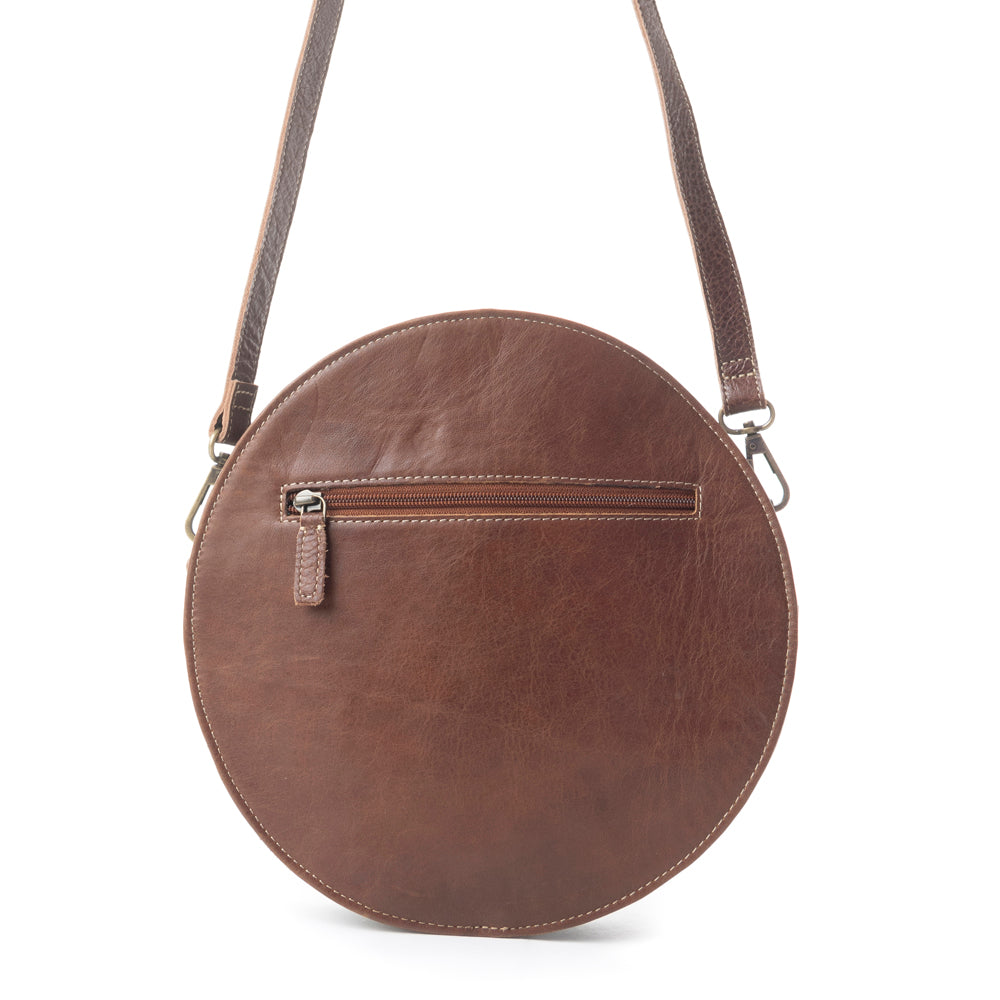 Boho Pink Round Bag - MyraUSA