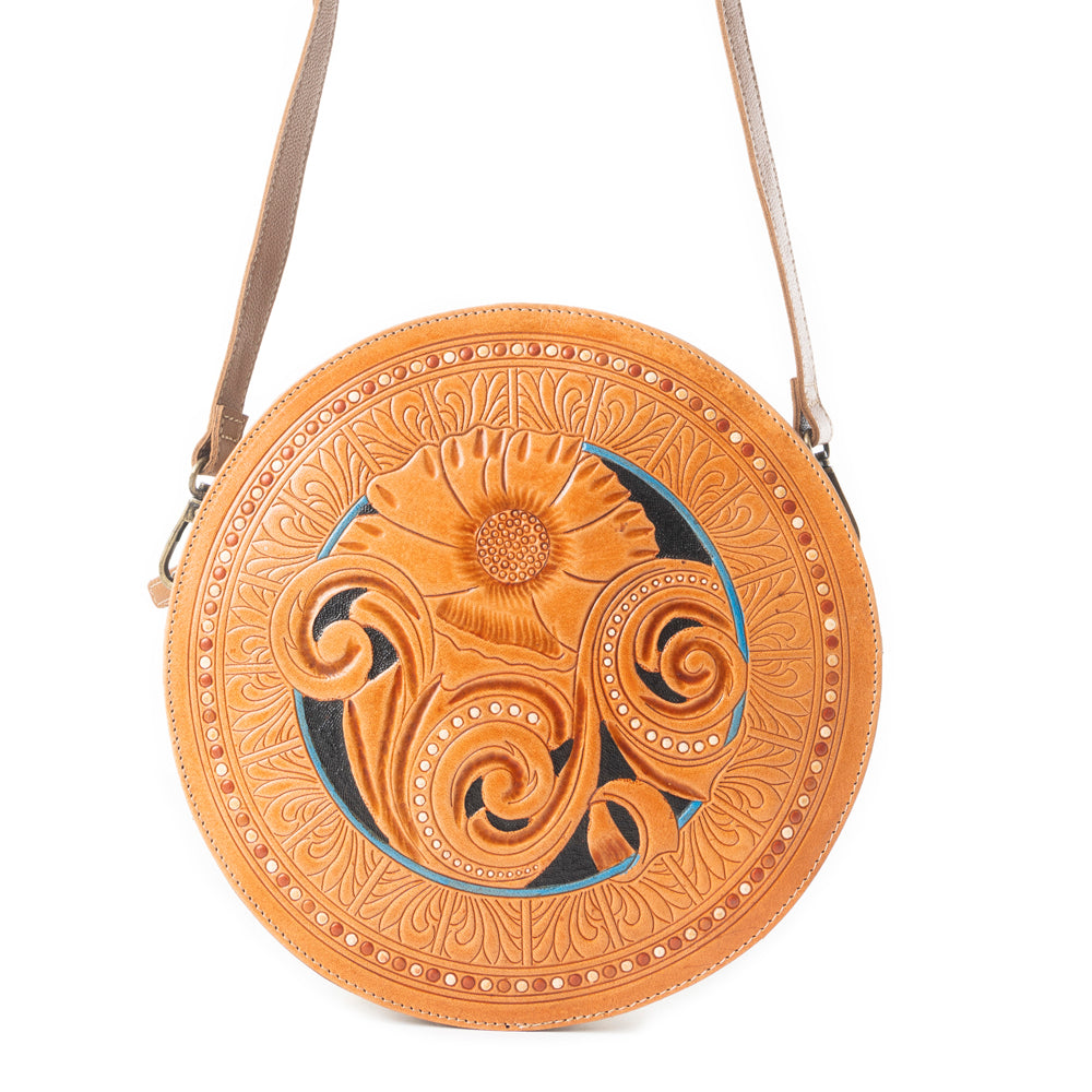 Boho Motif Round Bag - MyraUSA