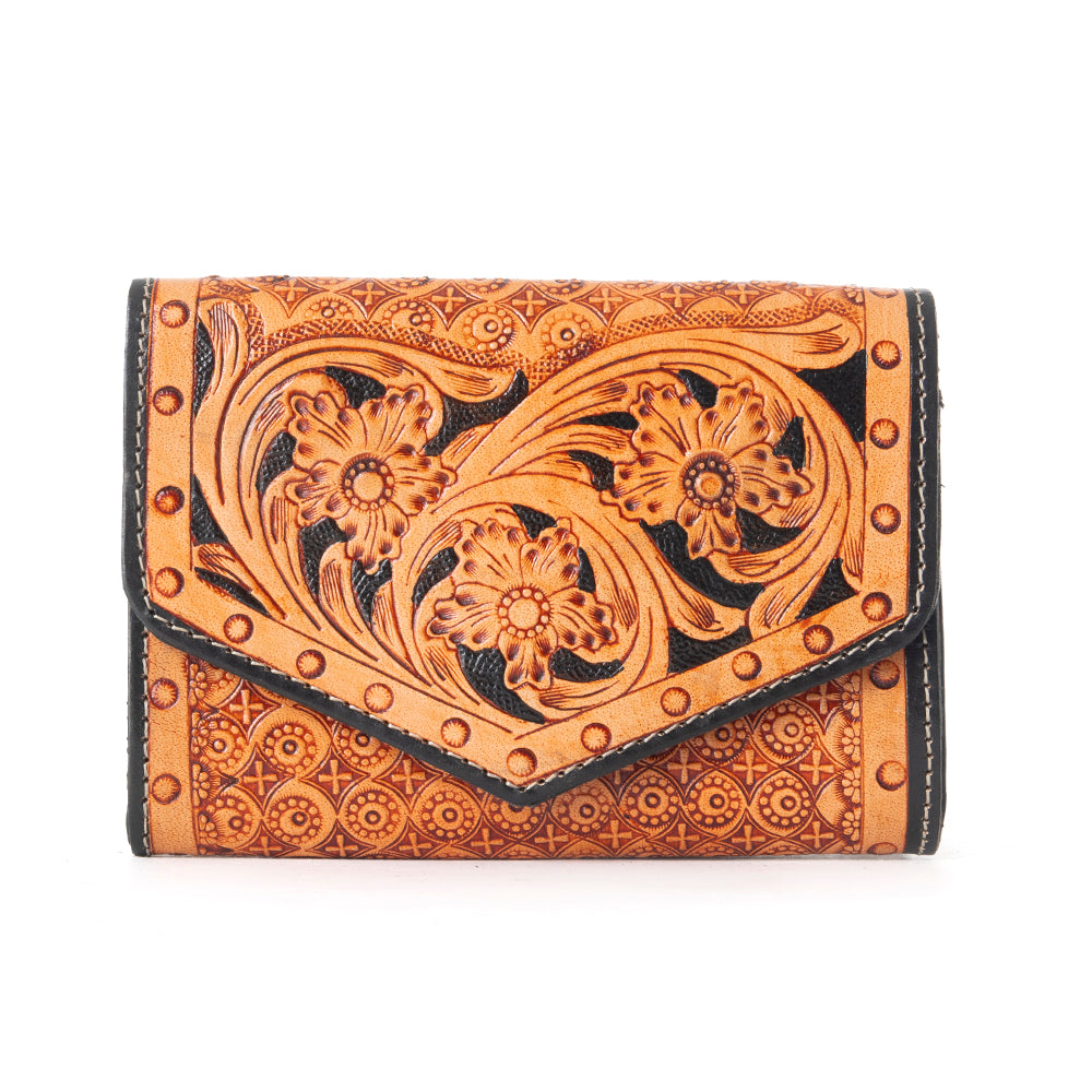 Orange Black Wallet - MyraUSA