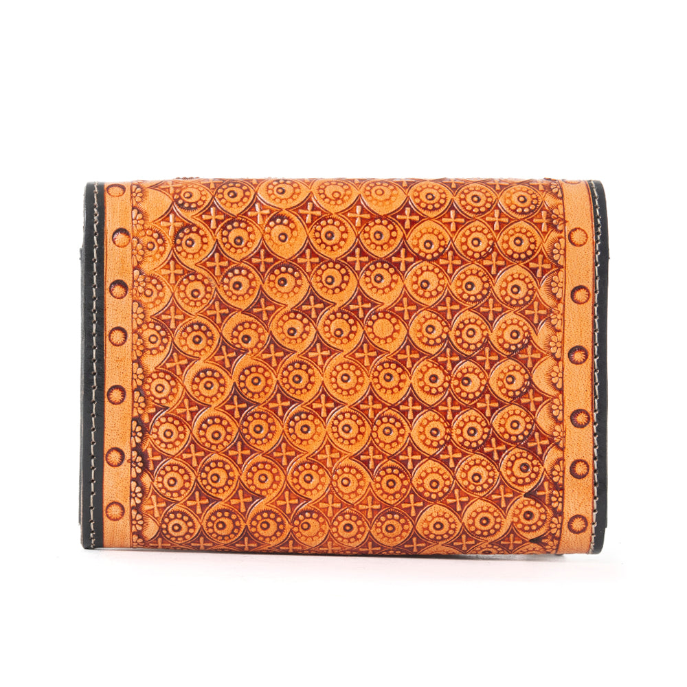 Orange Black Wallet - MyraUSA