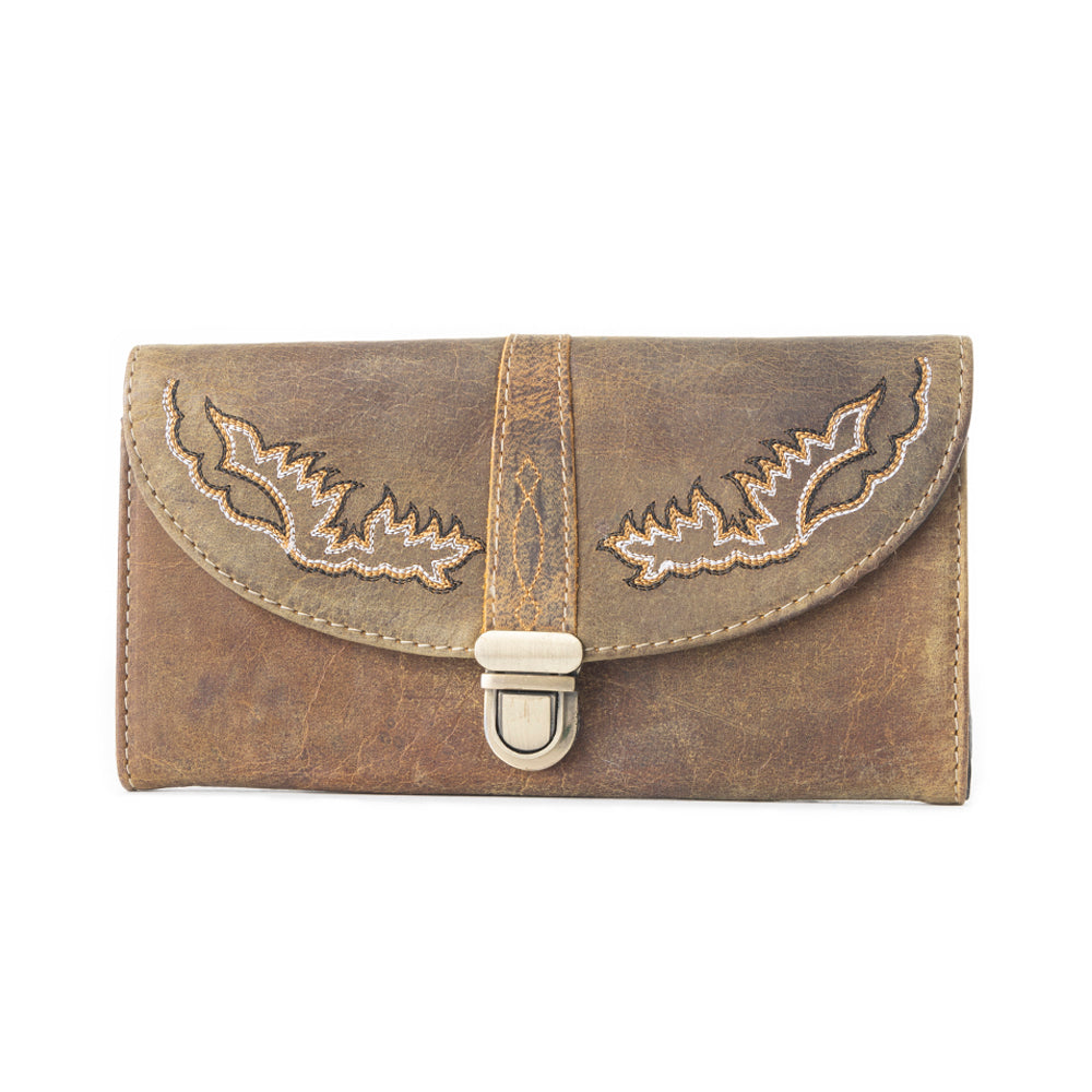 Charcoal Fiesta Wallet - MyraUSA