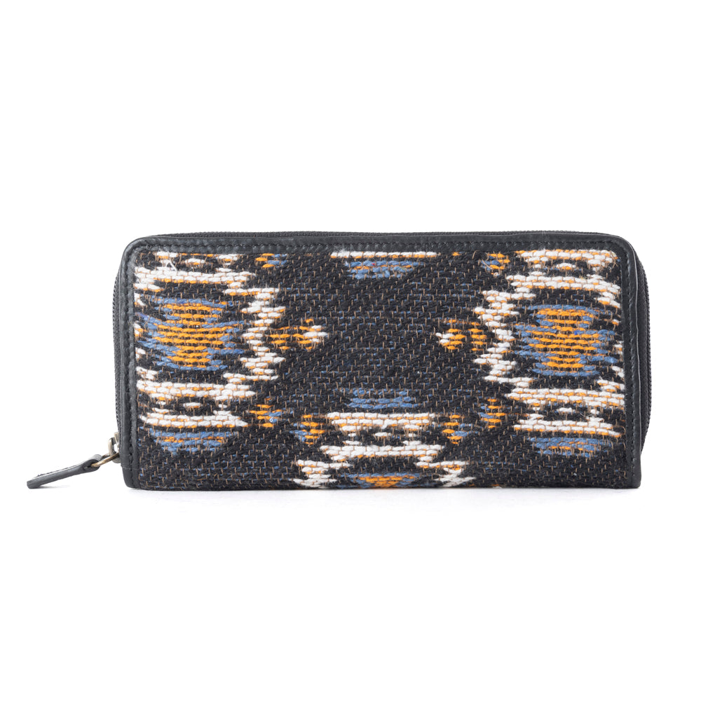 Camo Blue Wallet - MyraUSA