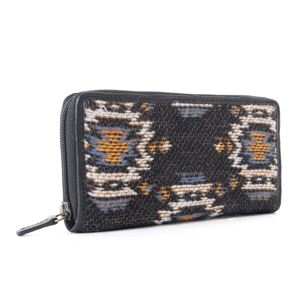 Camo Blue Wallet - MyraUSA