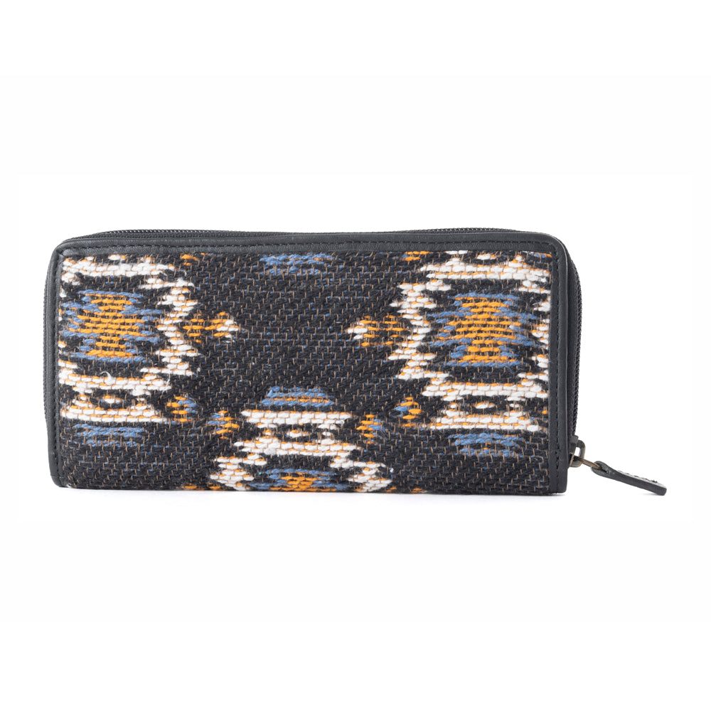 Camo Blue Wallet - MyraUSA