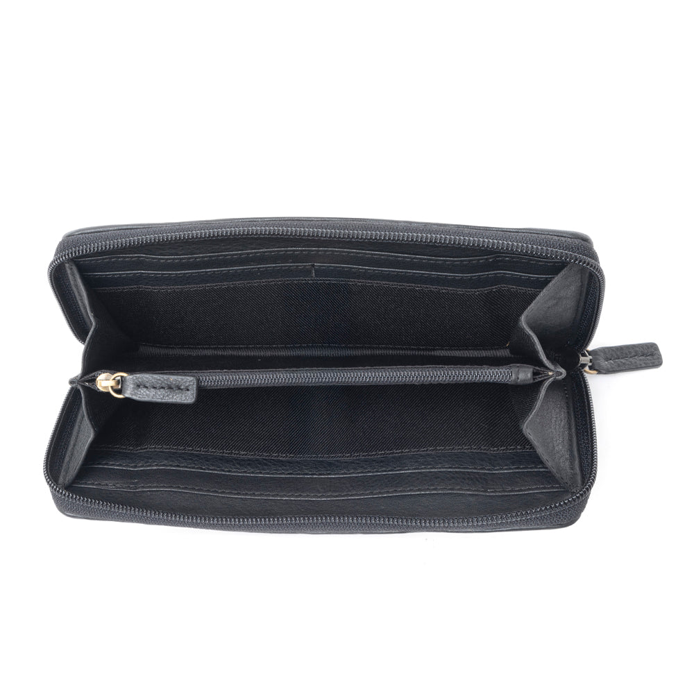 Camo Blue Wallet - MyraUSA