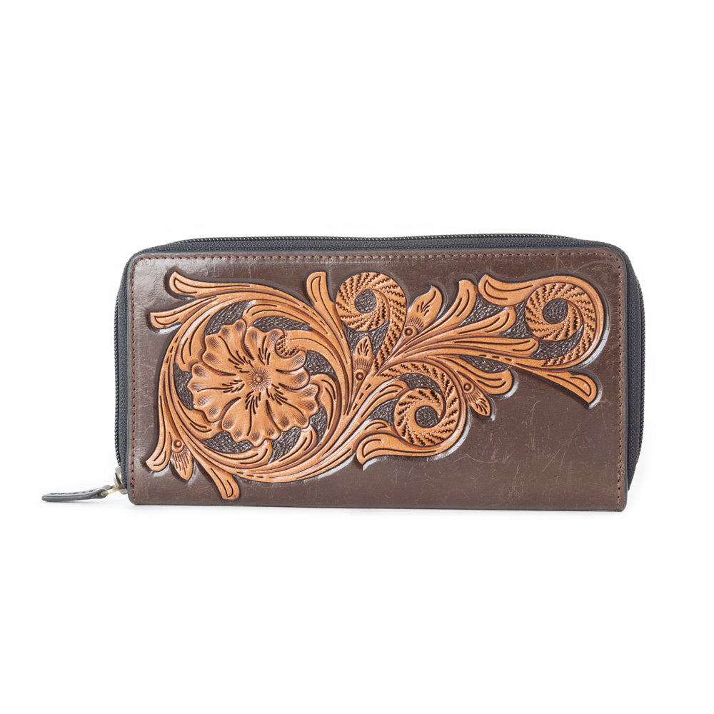 Maroon Royalty Wallet - MyraUSA