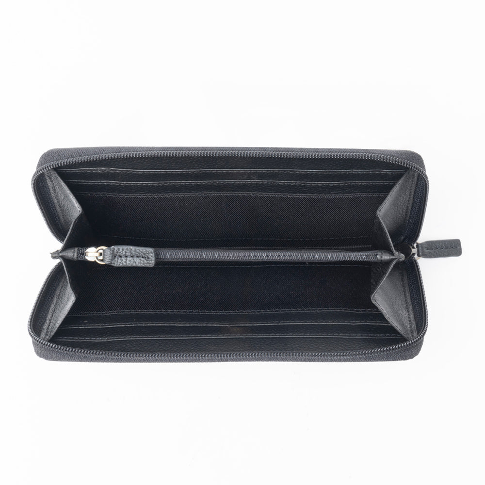 Blue Bloom Wallet - MyraUSA