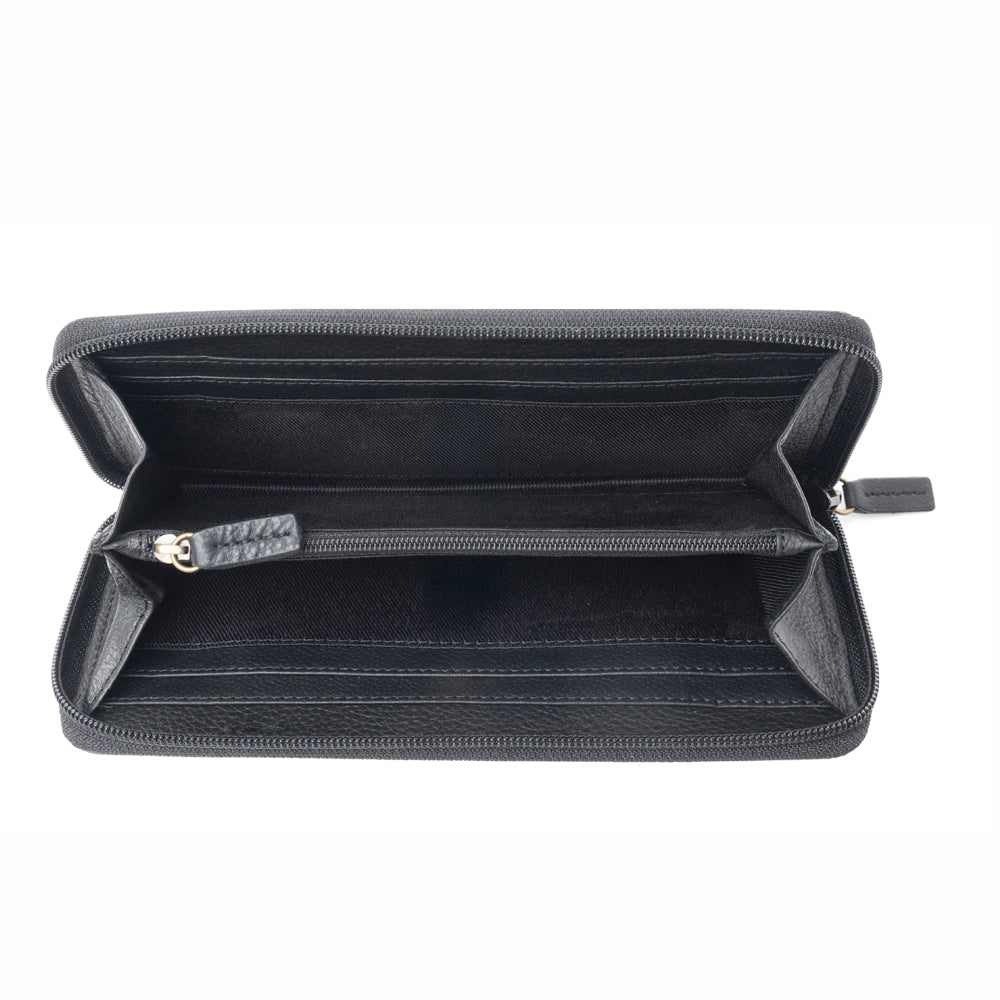 Brown Carva Wallet - MyraUSA