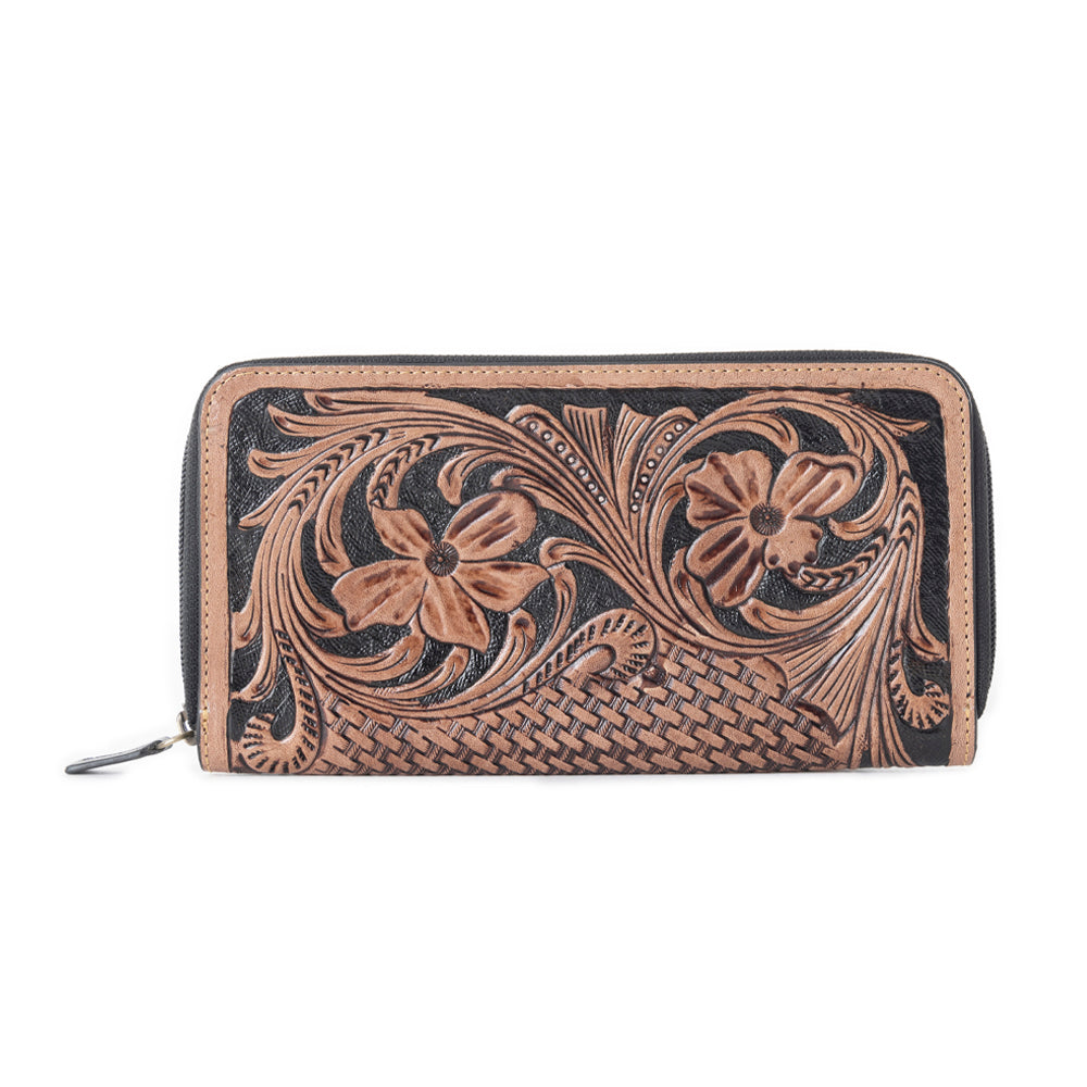 Brown Zica Wallet - MyraUSA