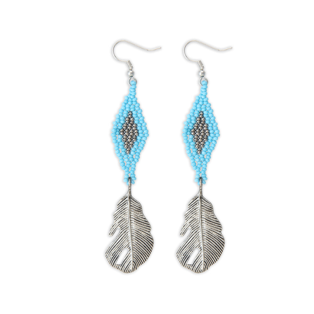 FEATHERED EARRING - Myra USA