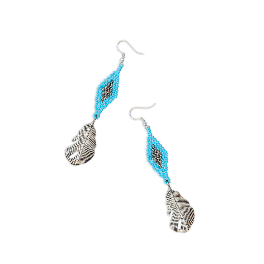 FEATHERED EARRING - Myra USA