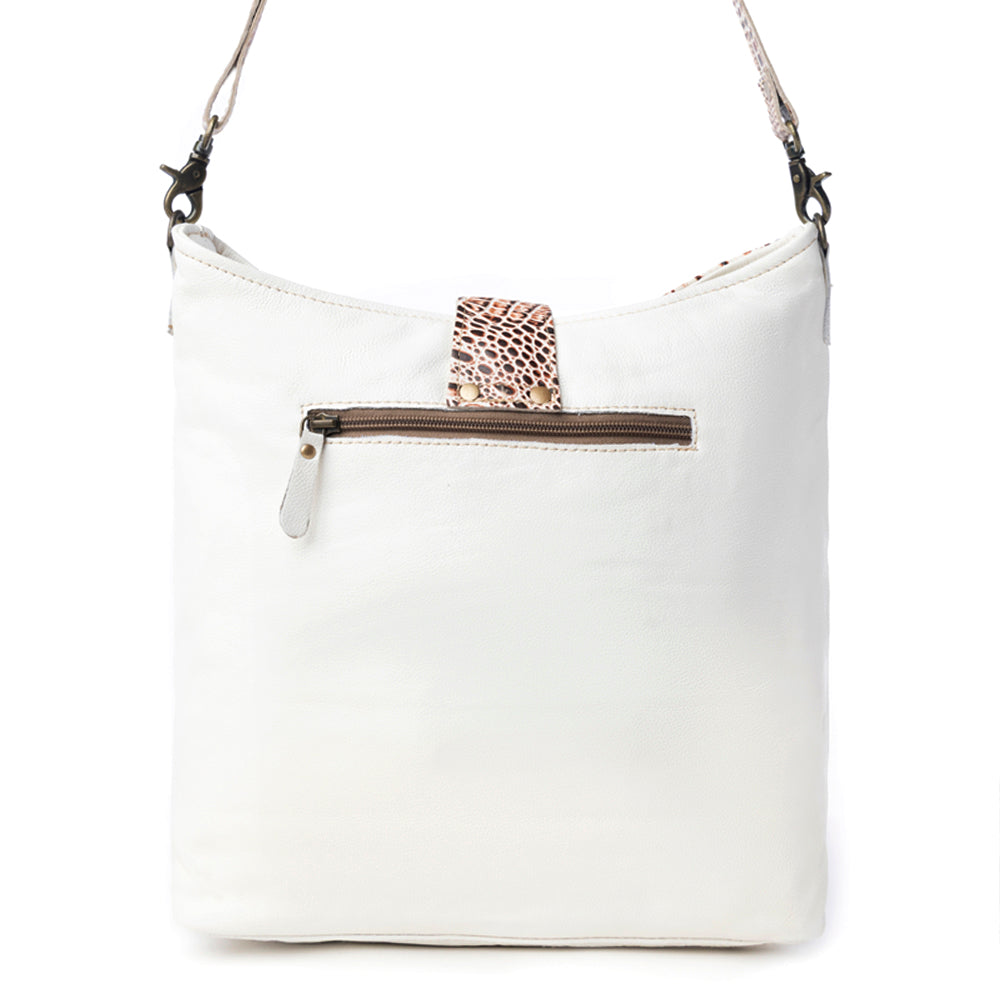 SMOKEY LEATHER & HAIRON BAG - Myra USA