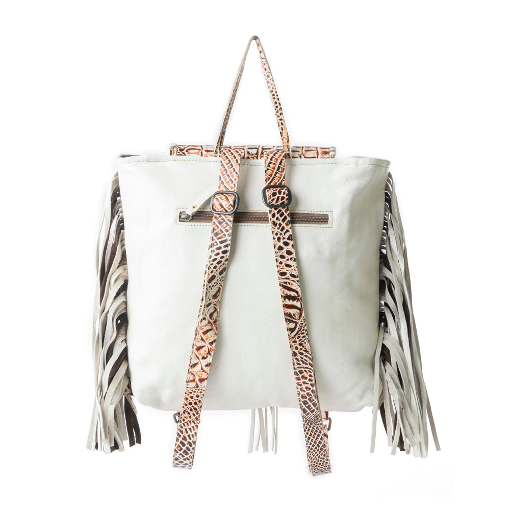 SMOKEY BACKPACK LEATHER & HAIRON BAG - MyraUSA