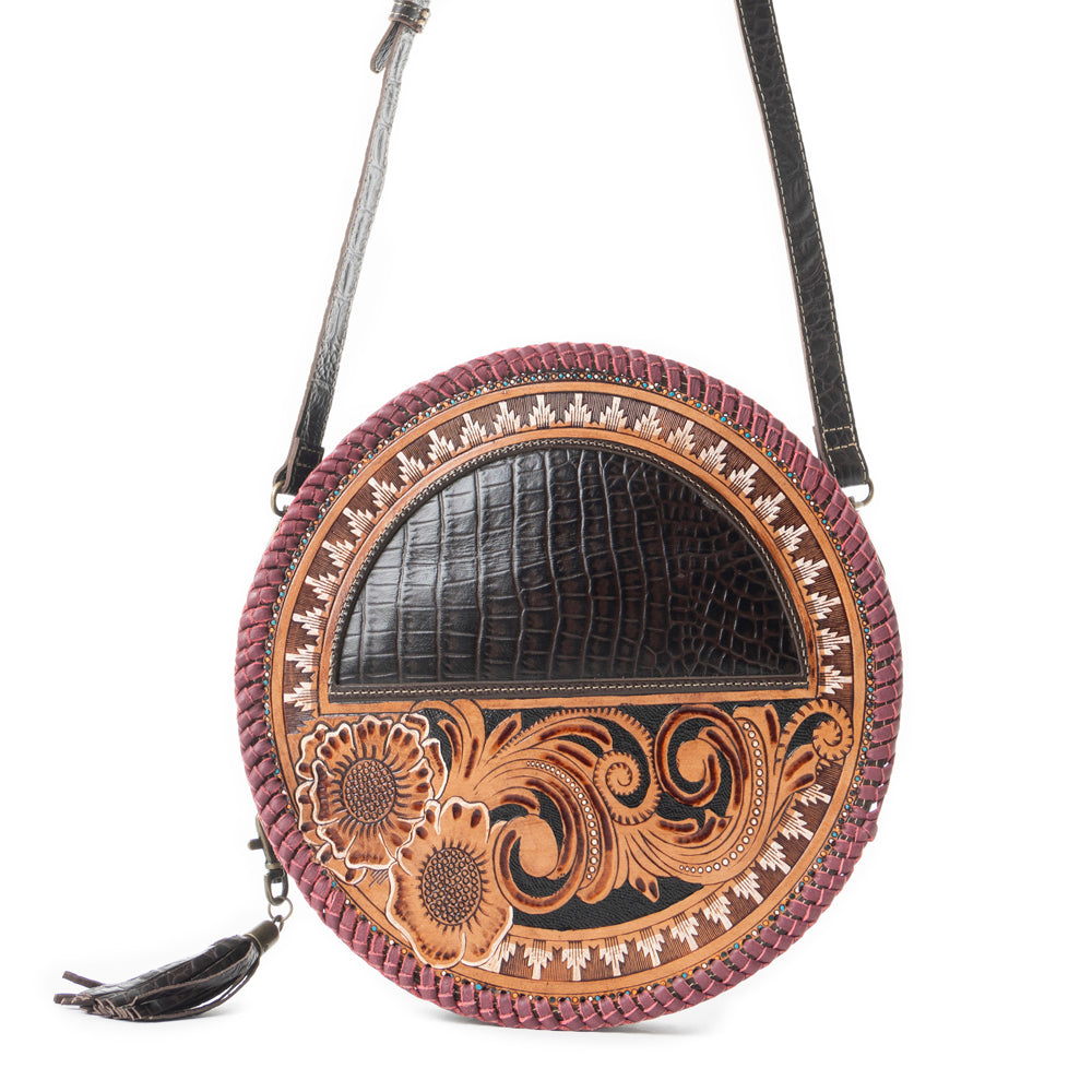 COFFEE EYE ROUND BAG - MyraUSA