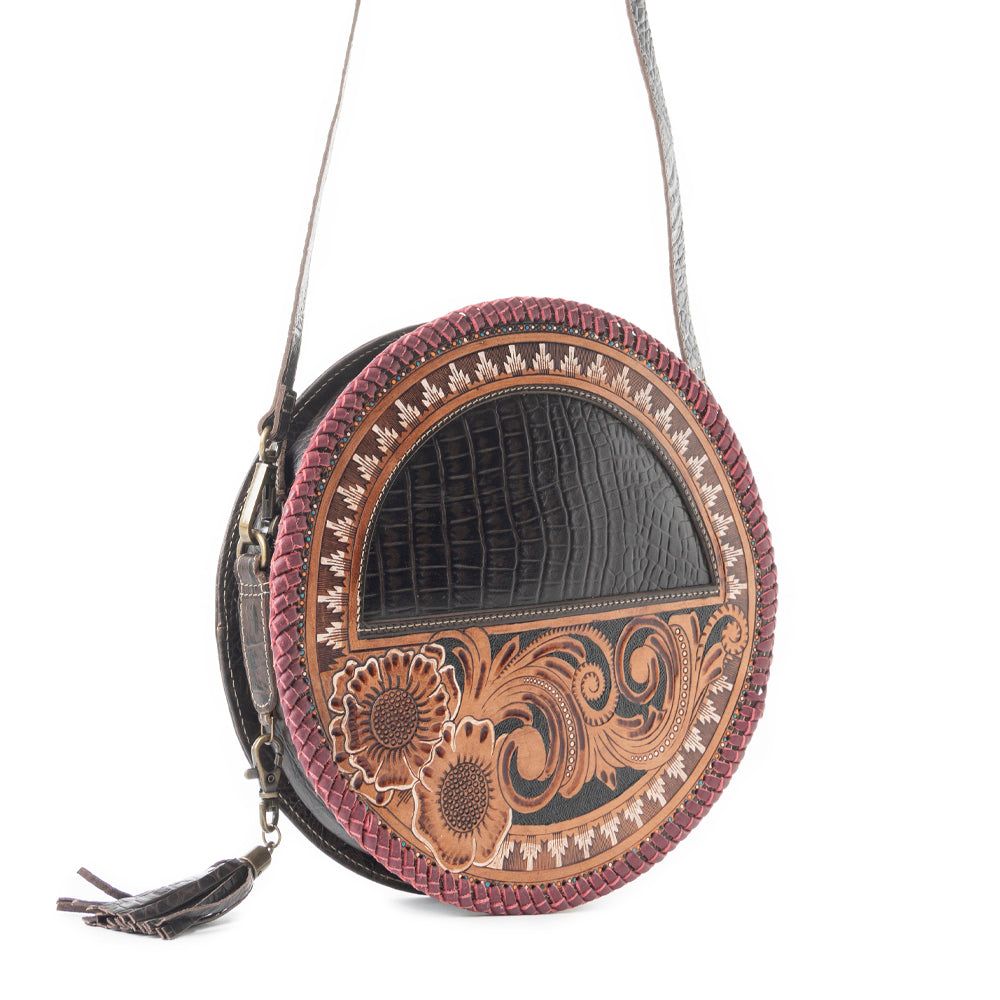 COFFEE EYE ROUND BAG - MyraUSA