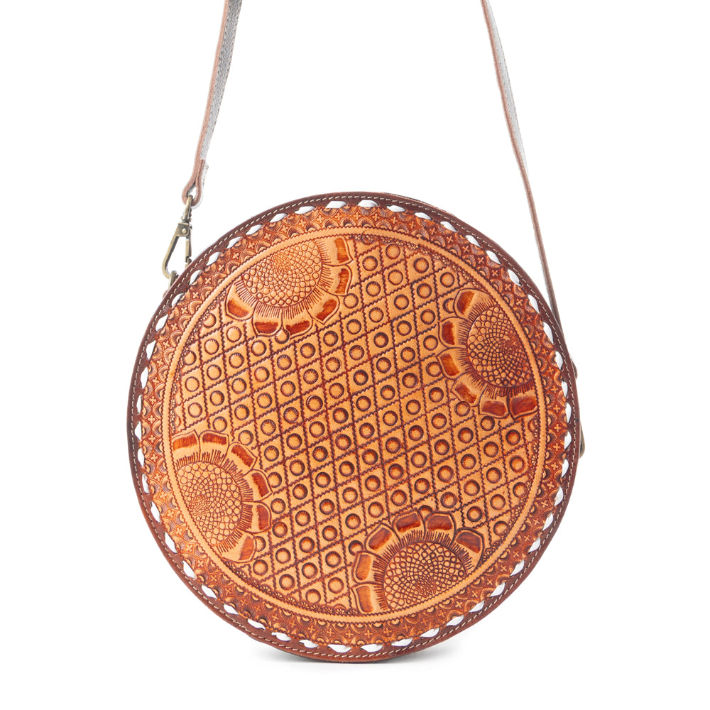 LILY BLOOM ROUND BAG - MyraUSA
