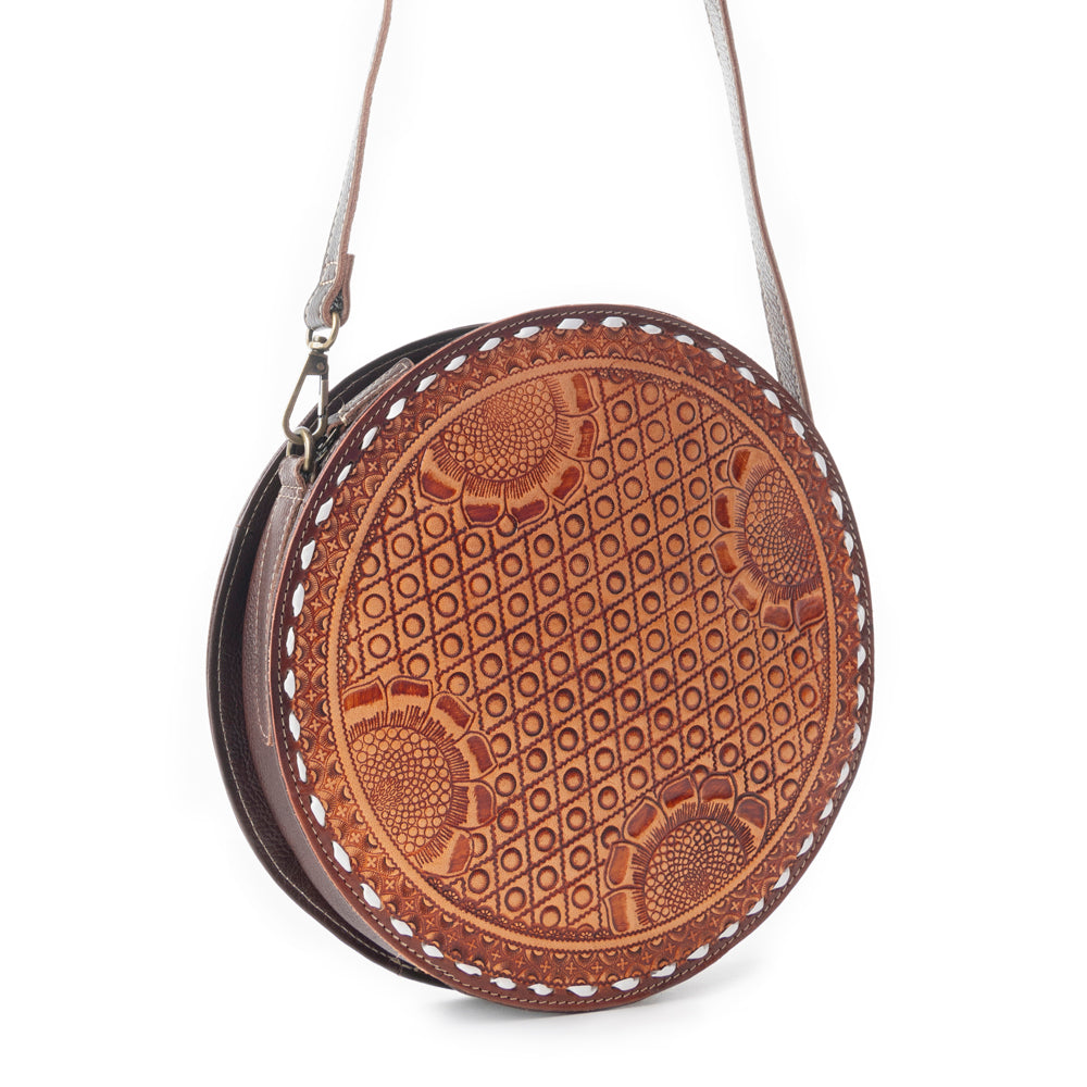 LILY BLOOM ROUND BAG - MyraUSA