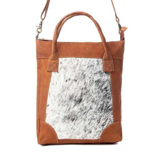 SPIN LEATHER & HAIRON BAG - Myra USA