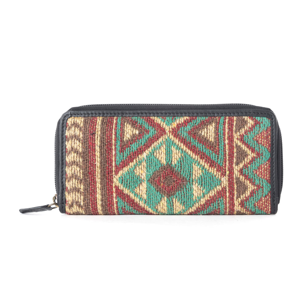 CANARY WOVEN FABRIC WALLET - MyraUSA