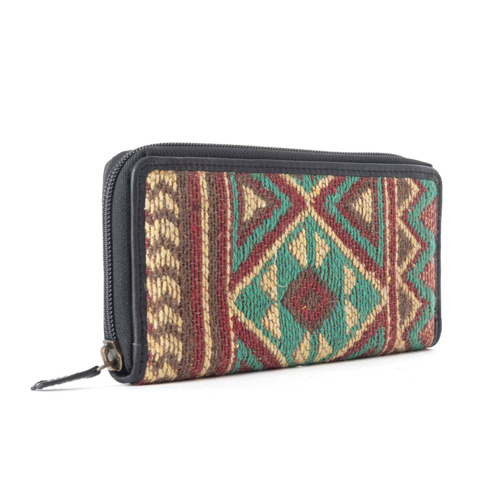 CANARY WOVEN FABRIC WALLET - MyraUSA