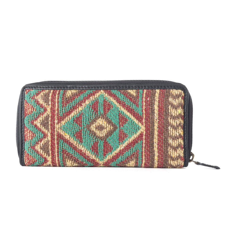 CANARY WOVEN FABRIC WALLET - MyraUSA