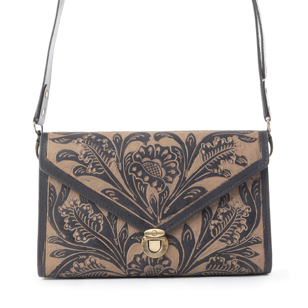 LARK HAND-TOOLED BAG - Myra USA