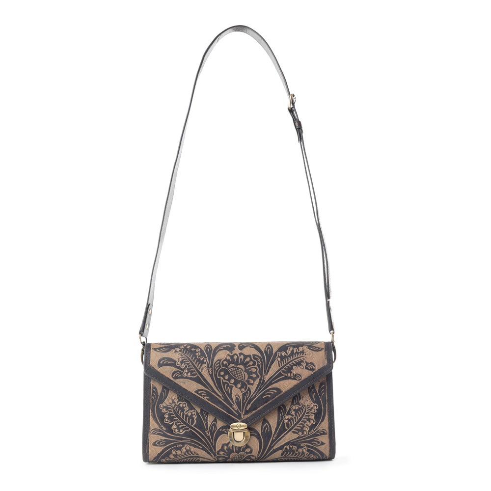 LARK HAND-TOOLED BAG - Myra USA
