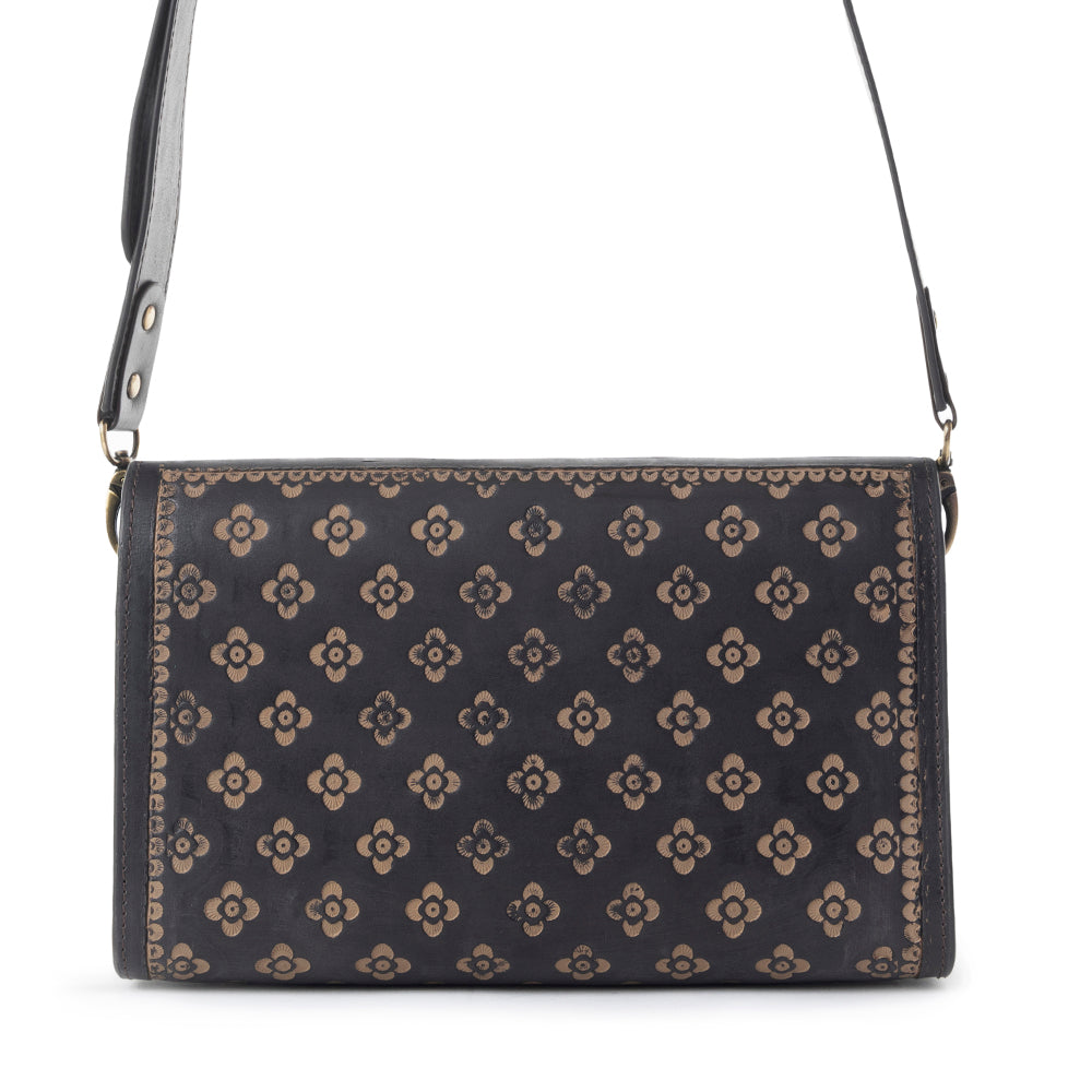 LARK HAND-TOOLED BAG - Myra USA