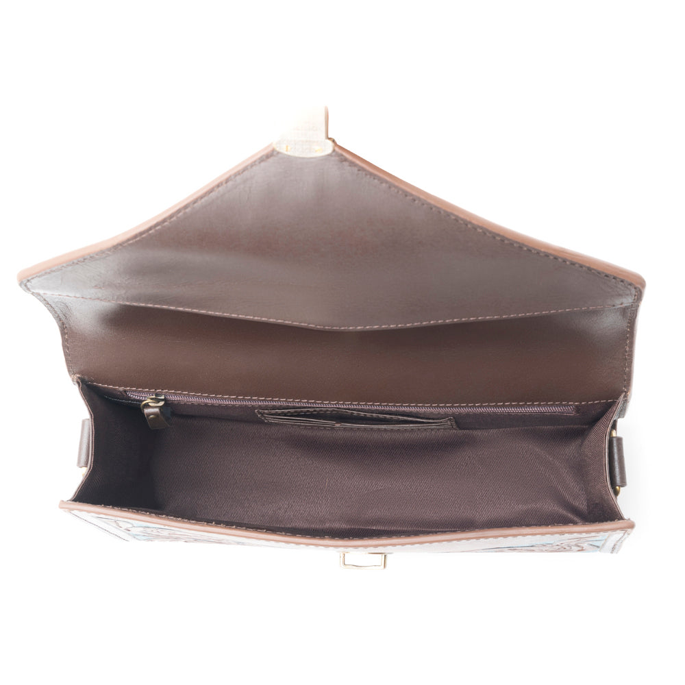 FANA HAND-TOOLED BAG - Myra USA