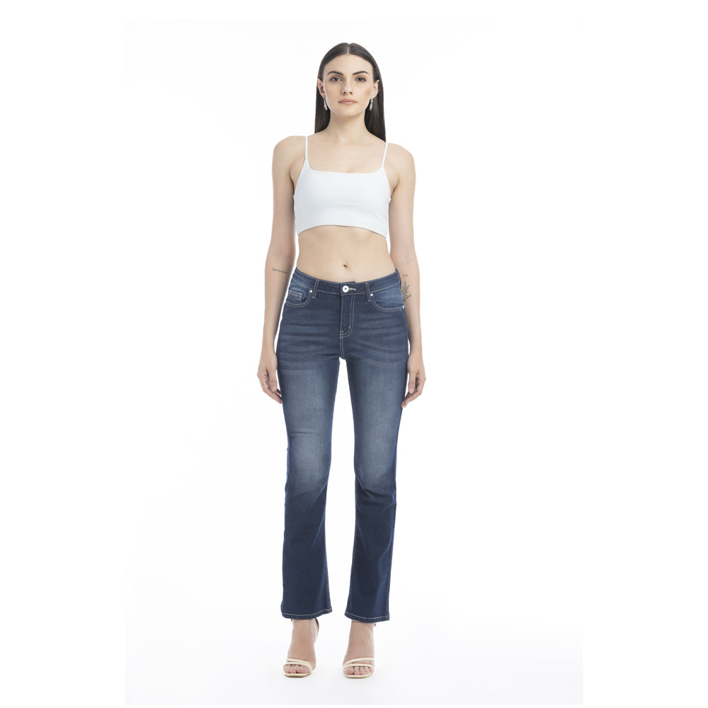 Skye Classic Acid Wash Wide Leg Jeans - Myra USA
