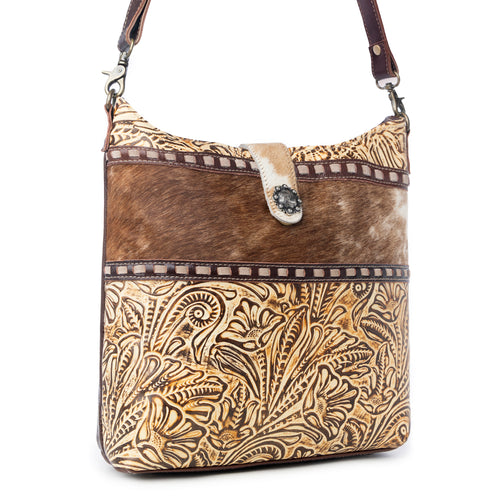 Jojo Leather & Hairon Bag - Myra USA