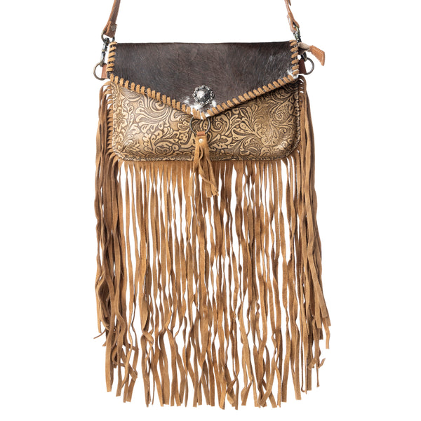 Mimikyu Leather & Hairon Bag - Myra USA