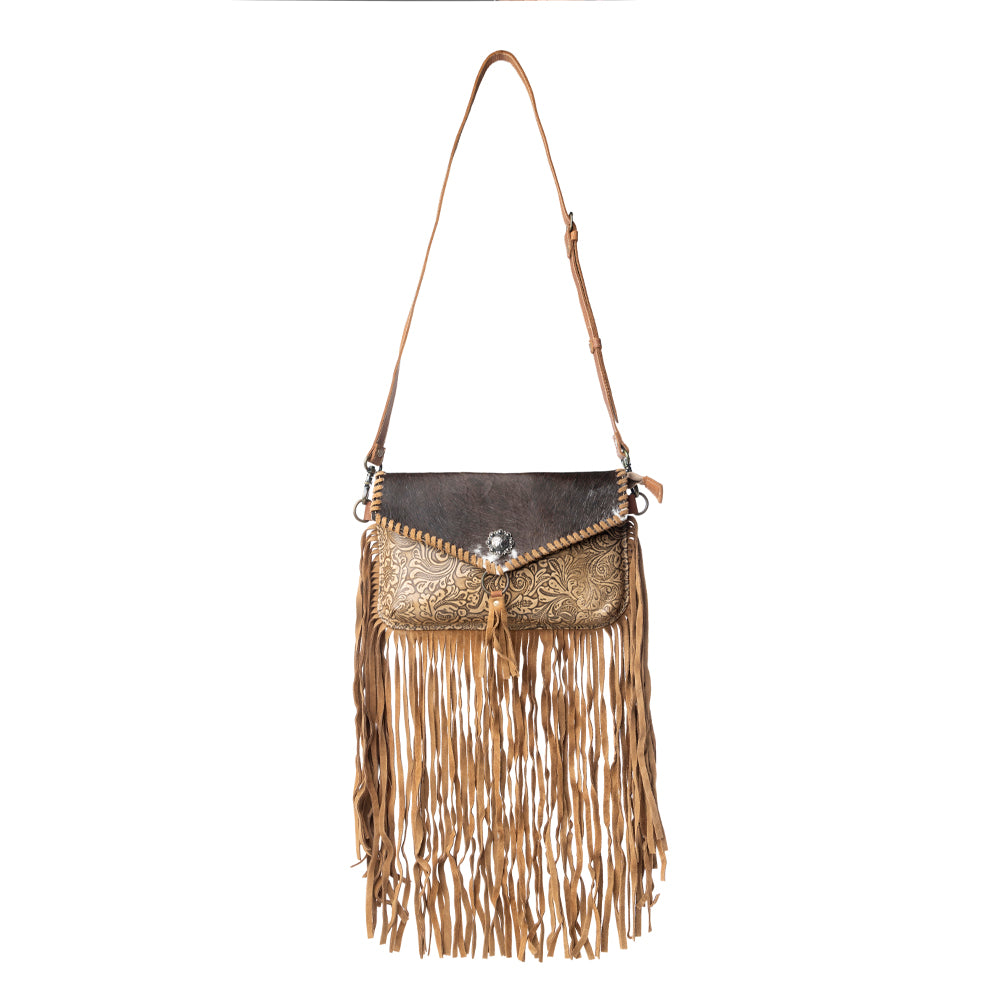 Mimikyu Leather & Hairon Bag - Myra USA