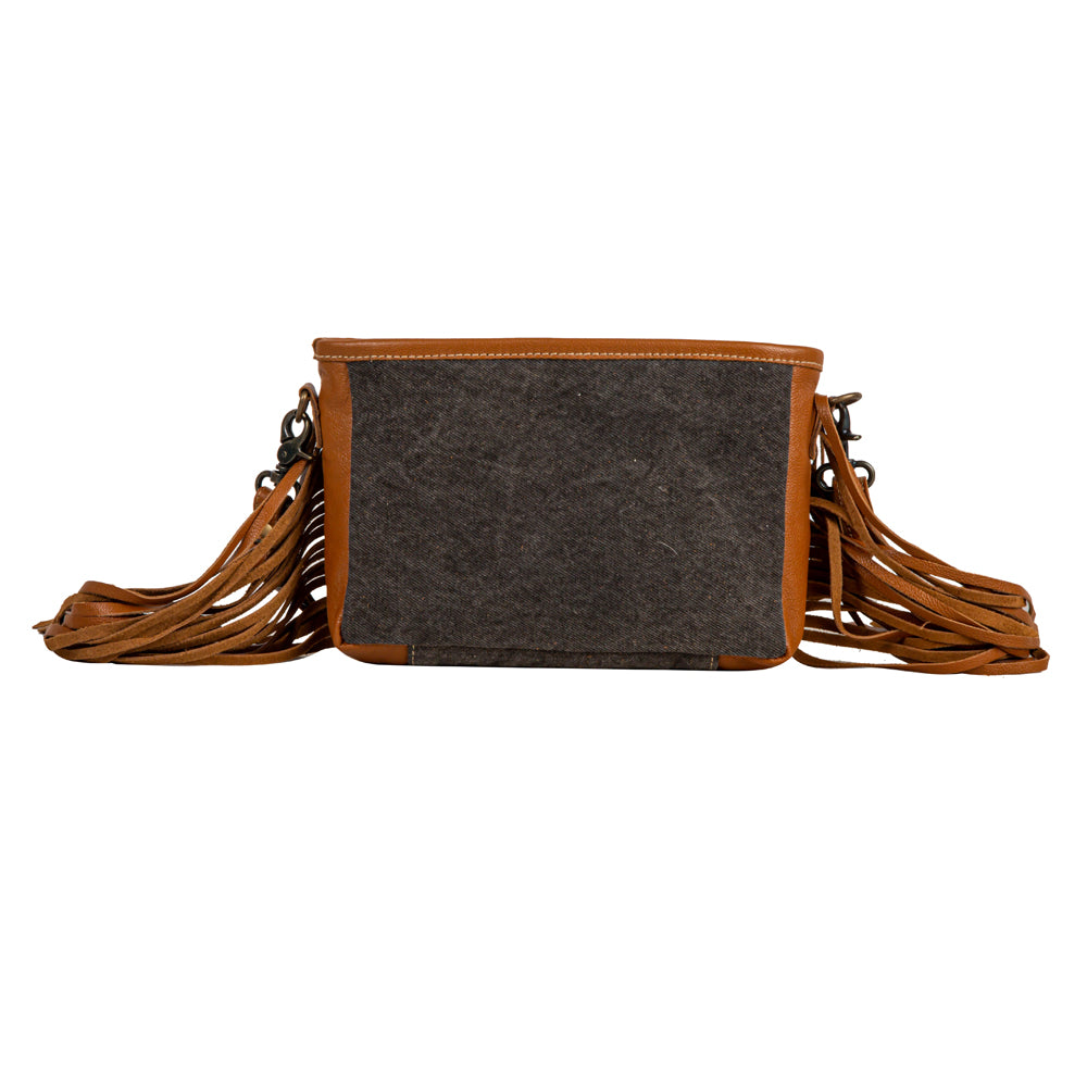 Mojave Paisley Fringed Small & Crossbody Bag - Myra USA