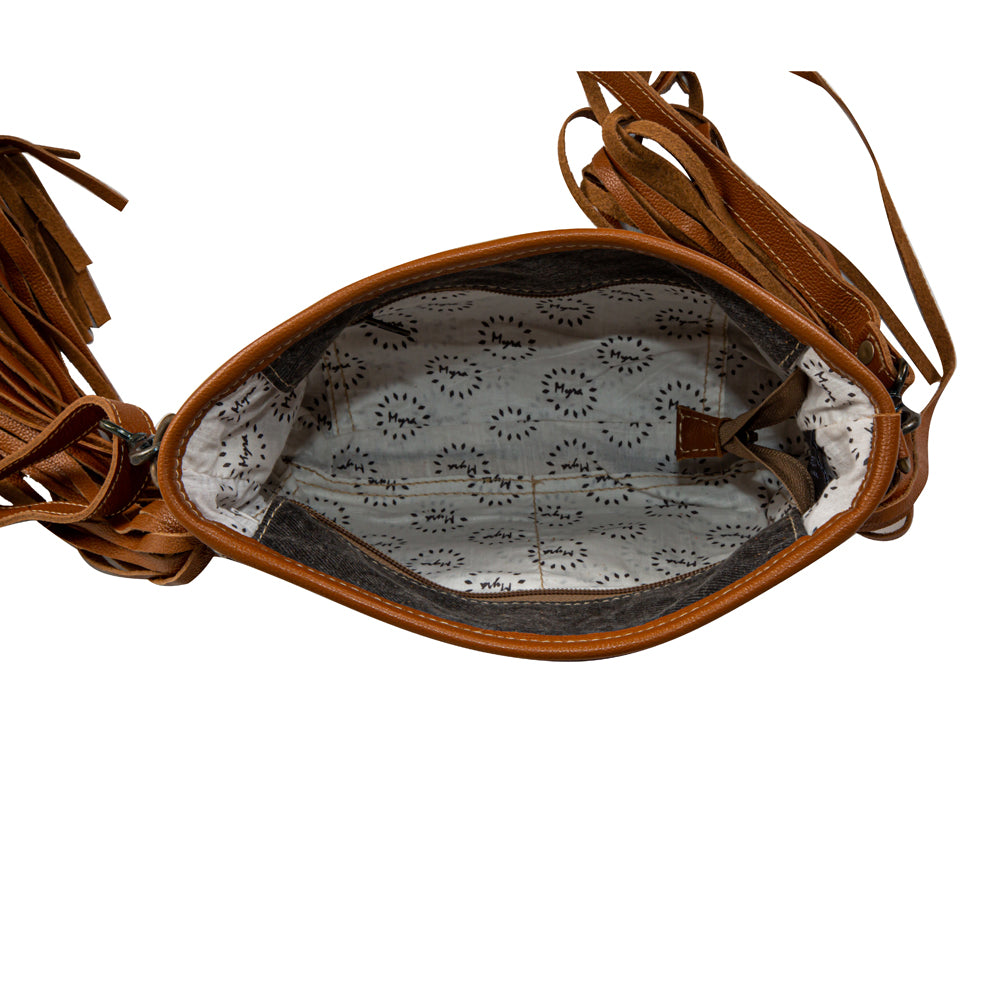Mojave Paisley Fringed Small & Crossbody Bag - Myra USA