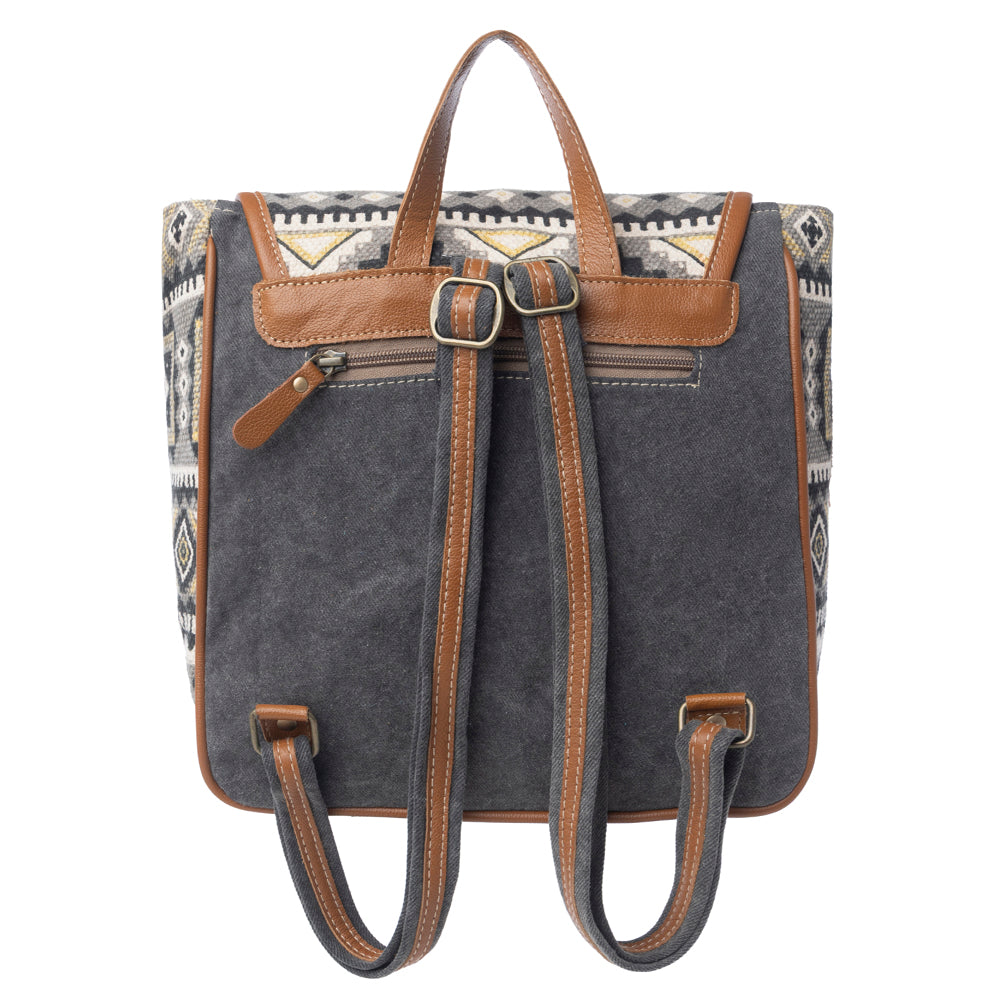 Bison Ridge Backpack Bag With Hair-On Hide - Myra USA