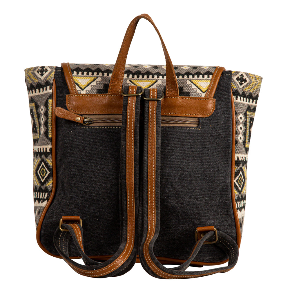 Bison Ridge Backpack Bag With Hair-On Hide - Myra USA