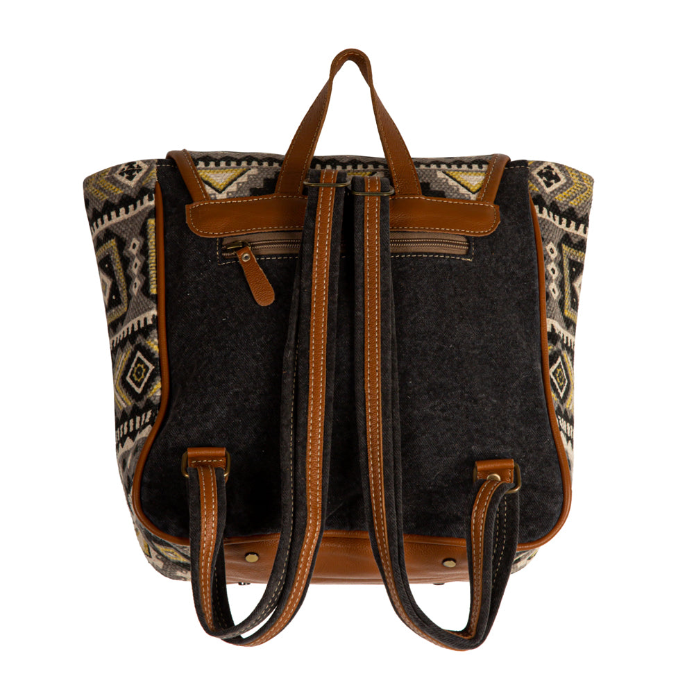 Bison Ridge Backpack Bag With Hair-On Hide - Myra USA