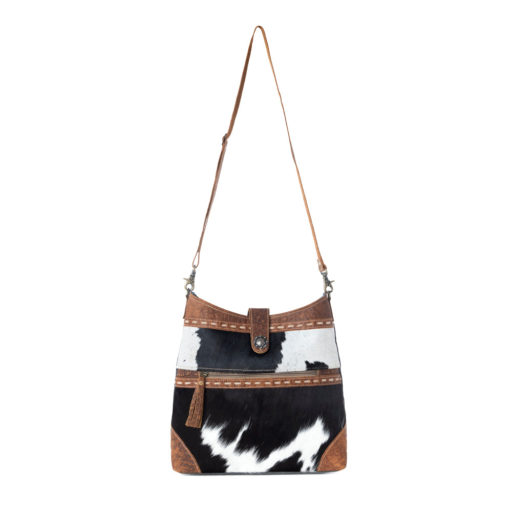 Roltod Canvas And Hairon Bag - Myra USA