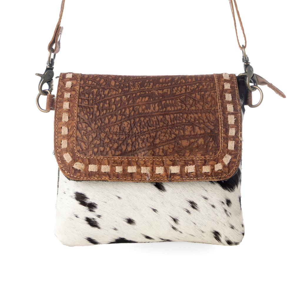 Manchester Canvas And Hairon Bag - Myra USA