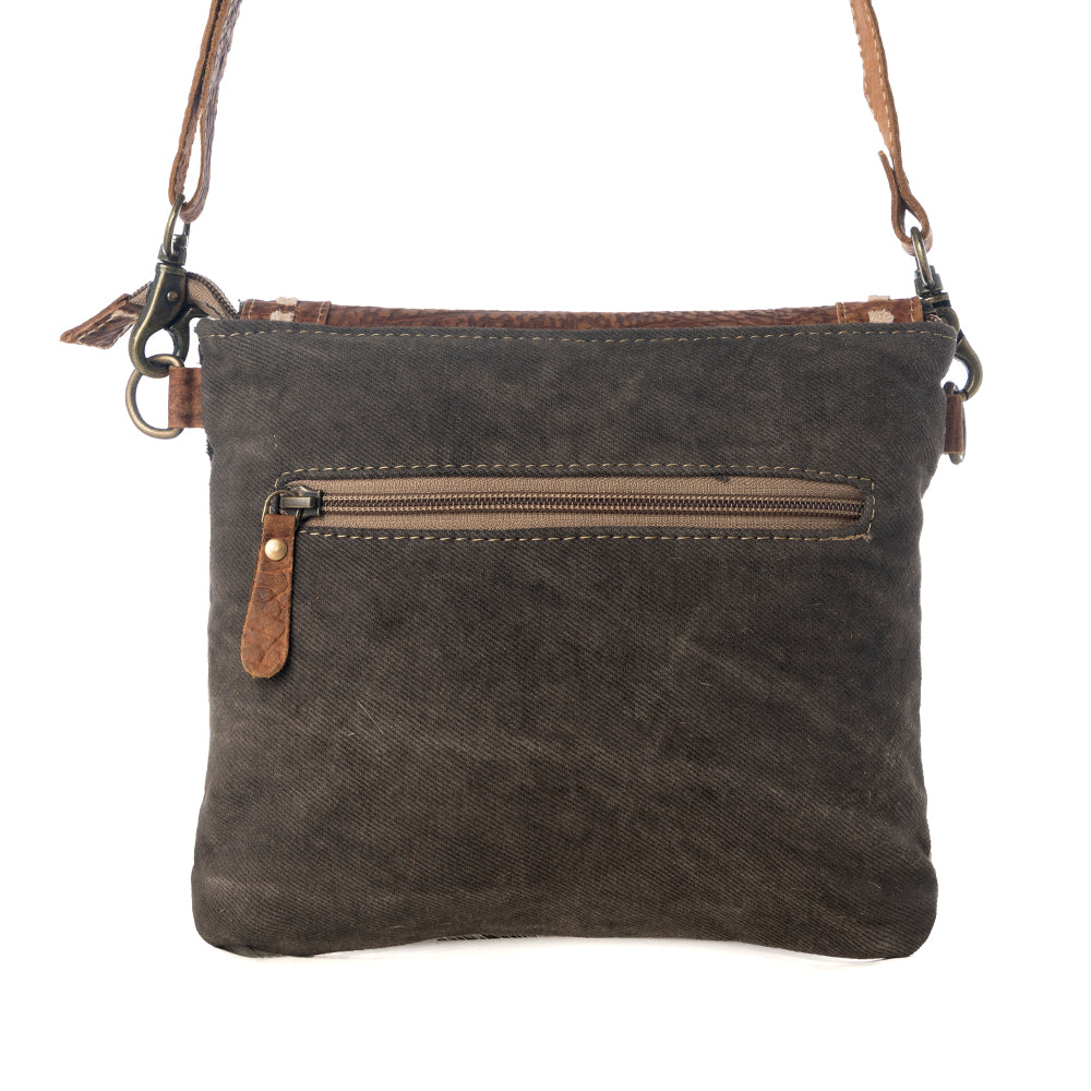 Manchester Canvas And Hairon Bag - Myra USA