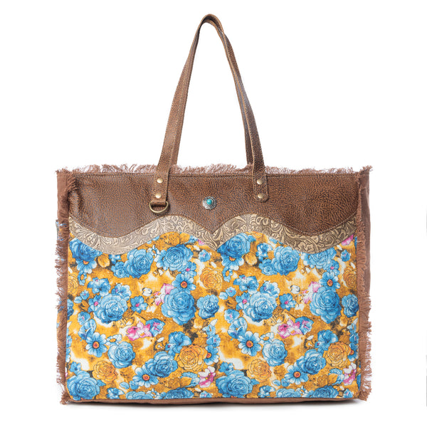 Blue Ridge Blooms Weekender Bag - Myra USA