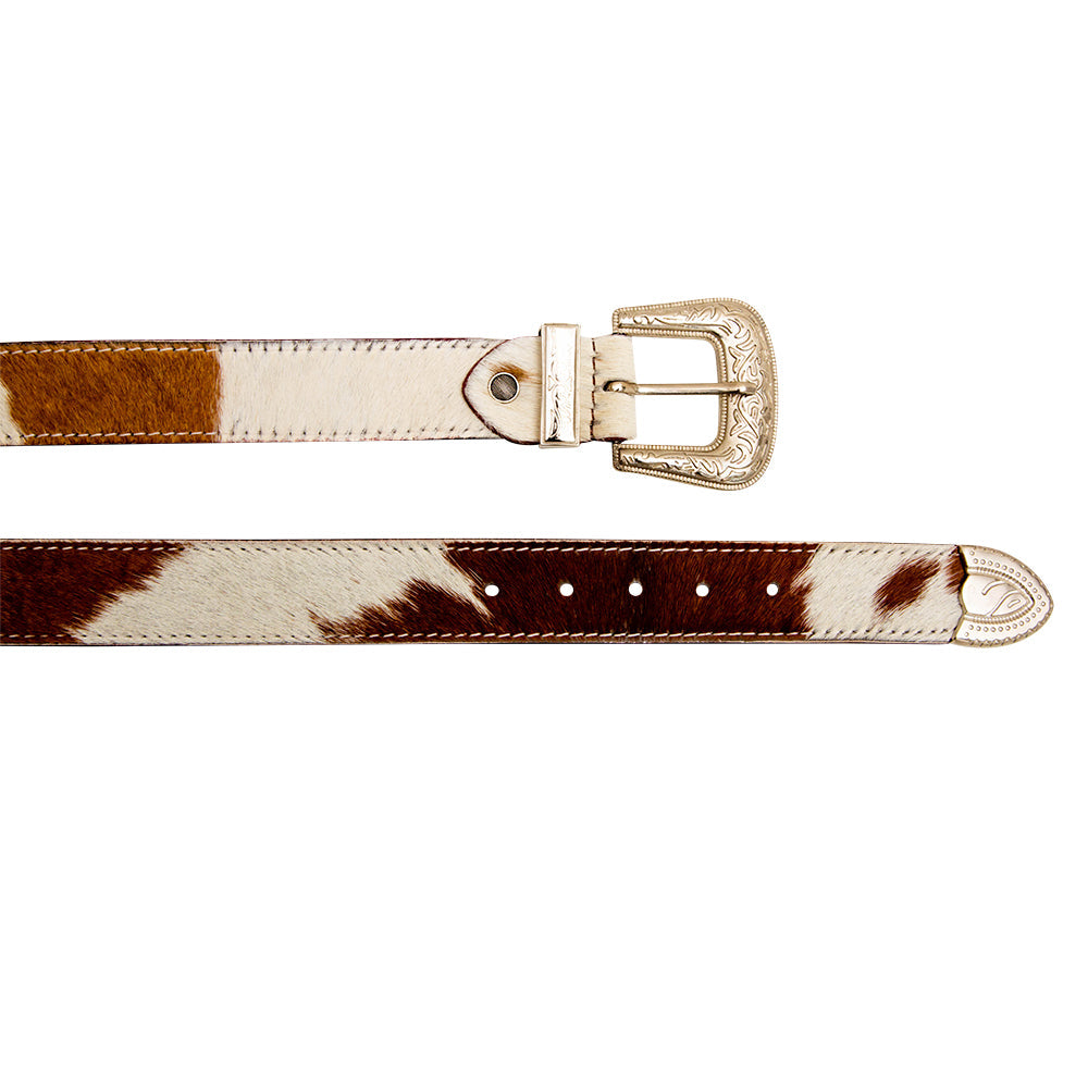 Whoop Hairon Leather Women's Belt - MyraUSA