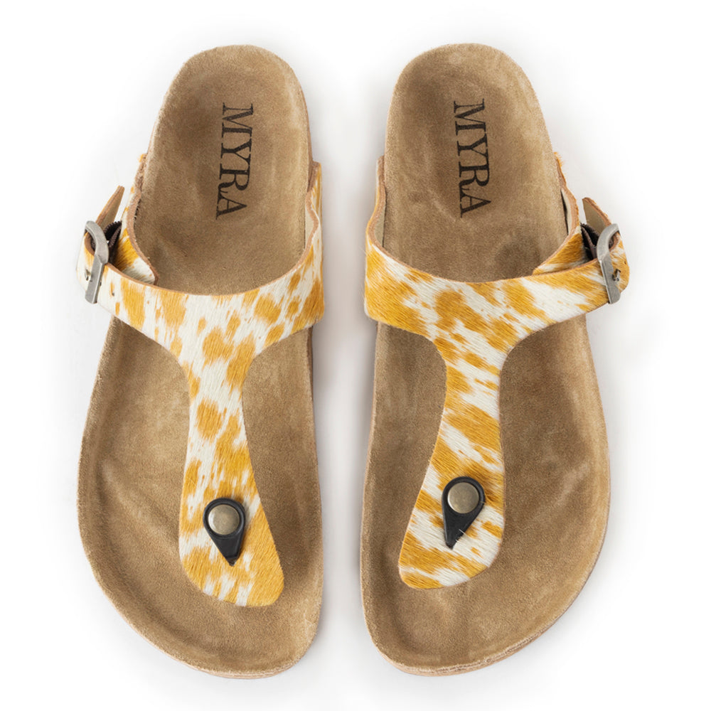 Charter Western Hand-Tooled Sandals - MyraUSA