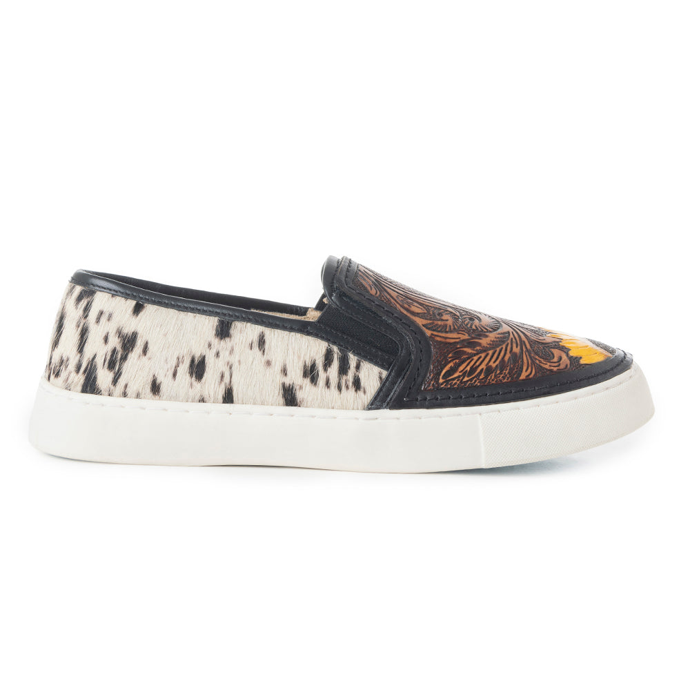 Nehard Western Hand-Tooled Sneakers - MyraUSA
